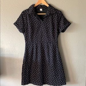 Paper Crane collared dress